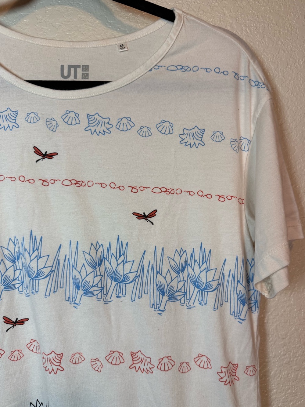 Uniqlo UT x Moomin Collab Little My Graphic Tee Shirt Size XS - Picture 4 of 10